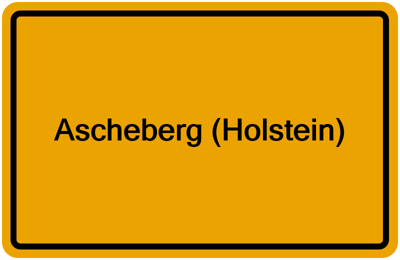 Handelsregisterauszug Ascheberg (Holstein)